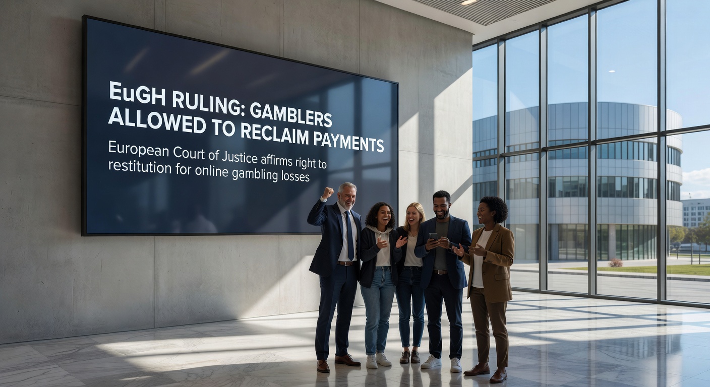 Symbolbild zu Online-Glücksspiel und Gerichtsentscheidungen in der EU