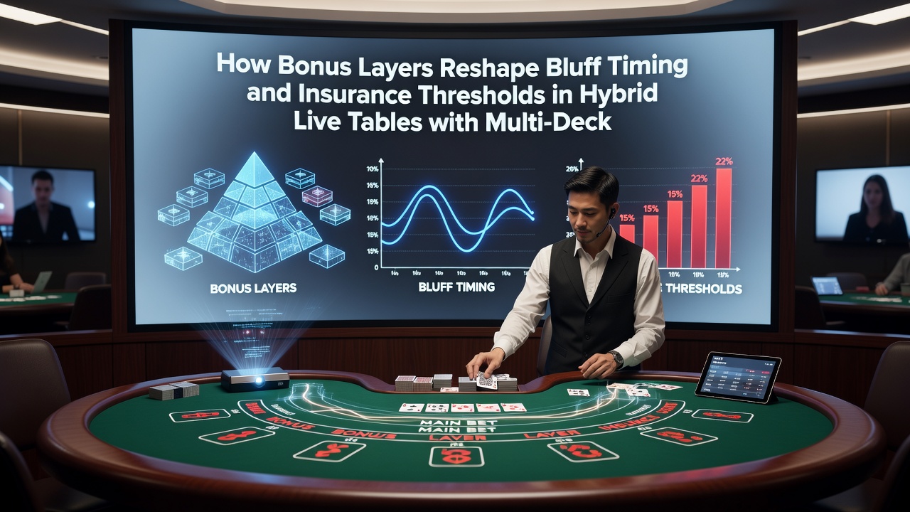 Analyse von Versicherungsschwellen und Bluff-Timing in Multi-Deck-Tischen