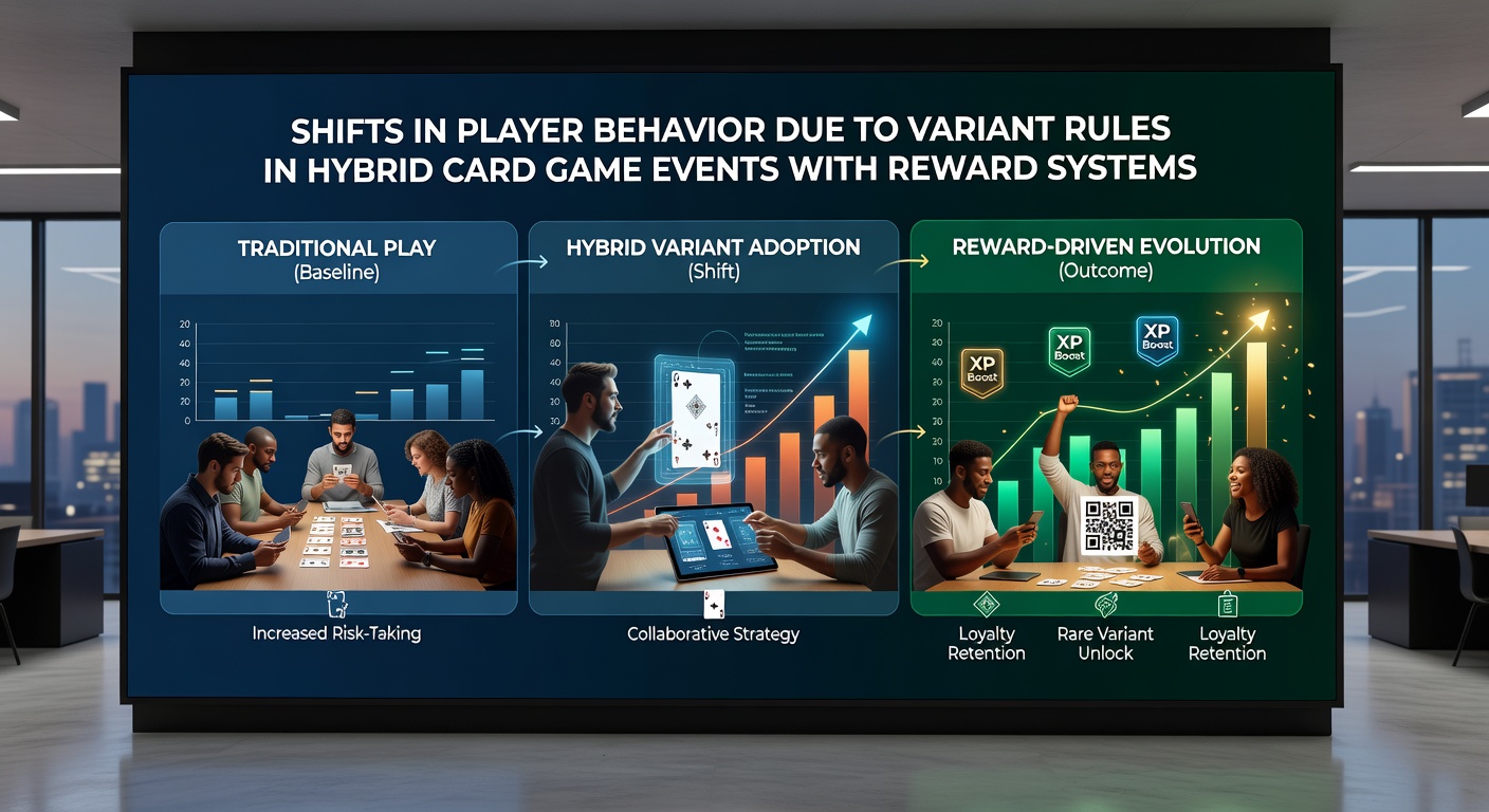 Grafik zu Verhaltensmustern von Spielern in belohnungsgesteuerten Hybrid-Events