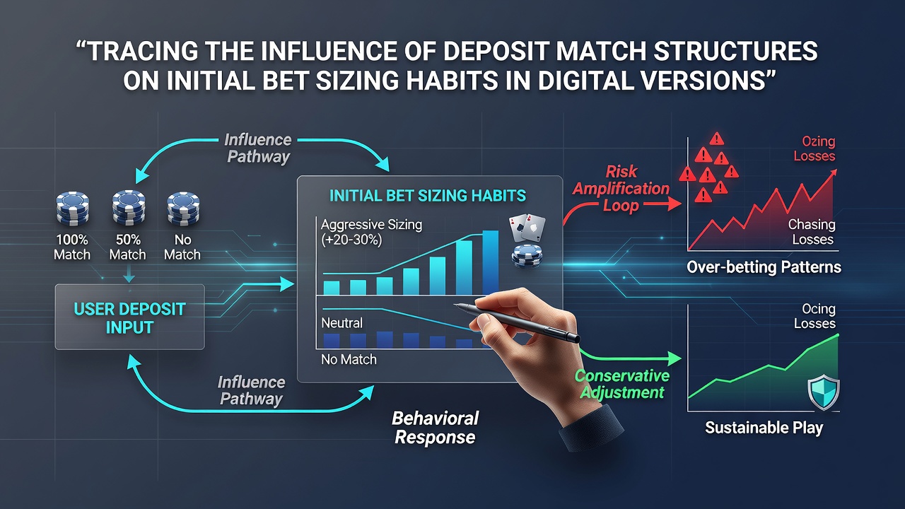 Analyse von Einsatzmustern nach Deposit-Matches in virtuellen Blackjack- und Poker-Sessions